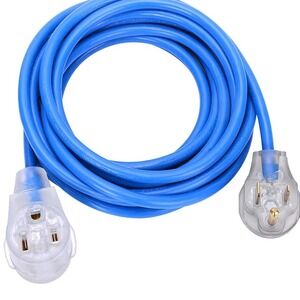 S7 Heavy Duty Welder Extension Cord 25 Feet 6-50 NEMA Blue XN650R-A XN650P-B O4